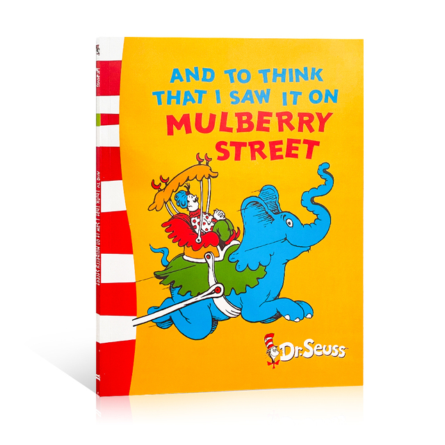 Mulberry Street: Dr. Seuss - Angielska książka obrazkowa dla dzieci - Edukacyjna lektura przed snem - Wianko - 1