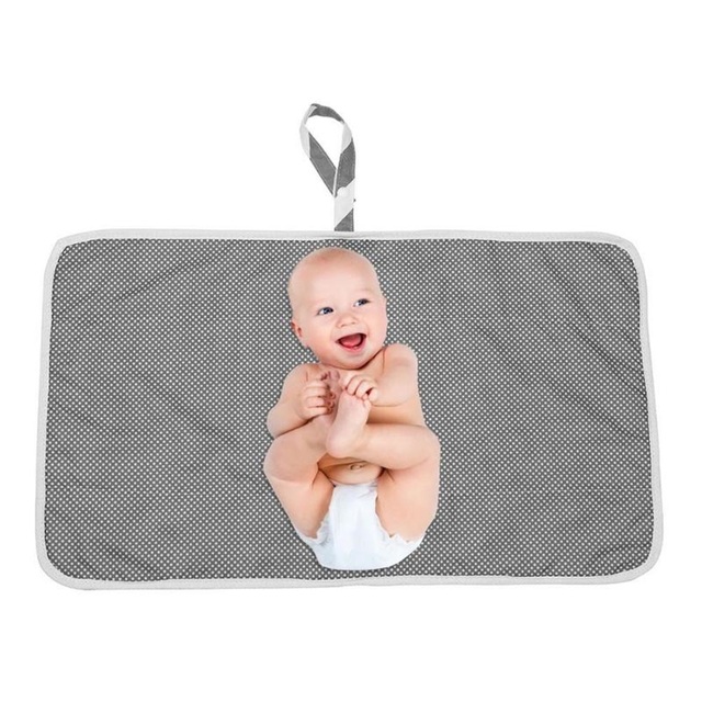 Przenośna, wodoodporna mata do przewijania dla niemowląt - kompaktowa, lekka i składana - Wianko - 5