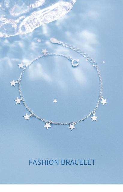 Bransoletka damska La Monada Star Charm srebro 925 grzywny - Wianko - 1