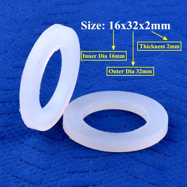 Uszczelka silikonowa dozownika wody - Food Grade, odporna na wysoką temperaturę, 16mm ID, 32mm OD - Wianko - 2