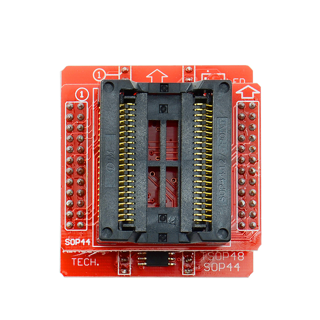 Adapter IC + klip SOP44 do MiniPro - Profesjonalny test produktu TSOP48 Upmely V3 dla TL866CS TL866A TL866II PLUS - Wianko - 3