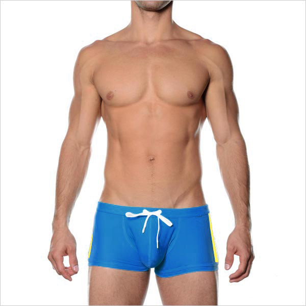 Kąpielówki męskie nylonowe szybko schnące plażowe bokserki - letnia moda, idealne do surfowania i sportu - Wianko - 4
