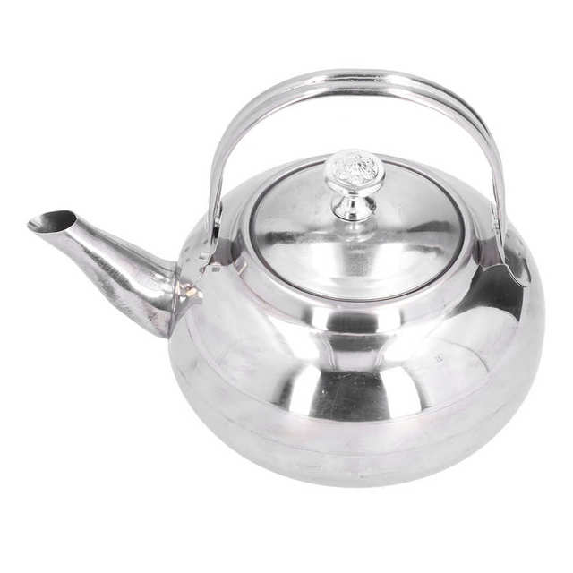 Dzbanek do herbaty ze stali nierdzewnej z sitkiem do herbatek - elegant tea kettle - Wianko - 1
