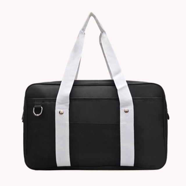 Japońska torba podróżna dla uczniów - torba na ramię w jednolitym kolorze, idealna dla JK (jap. joshi kosei) - Wianko - 20