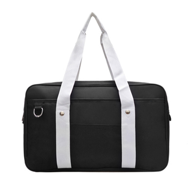 Japońska torba podróżna dla uczniów - torba na ramię w jednolitym kolorze, idealna dla JK (jap. joshi kosei) - Wianko - 16