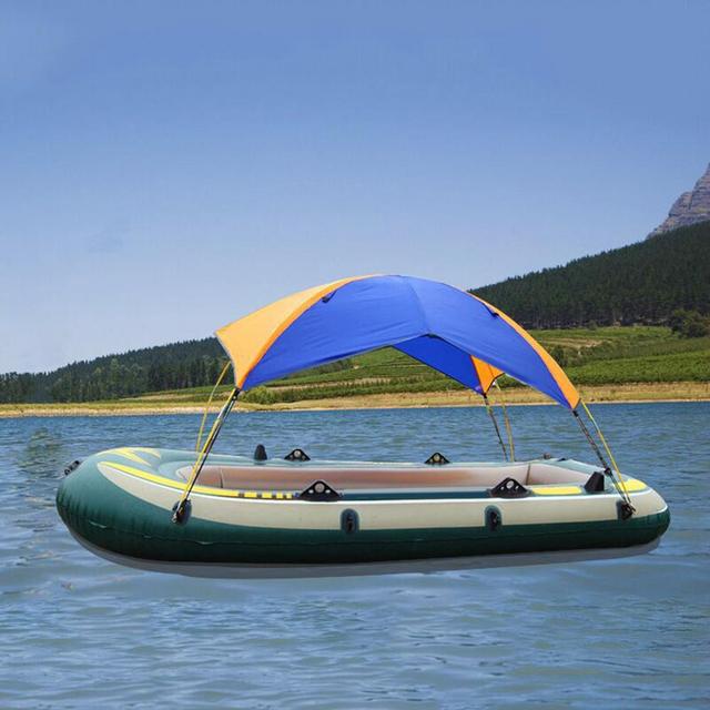 Ponton Fishing kajak markizy Kit - parasolka składana, dodatkowa ochrona przeciwsłoneczna, idealna do żeglarstwa - 295*137*43CM - Wianko - 6