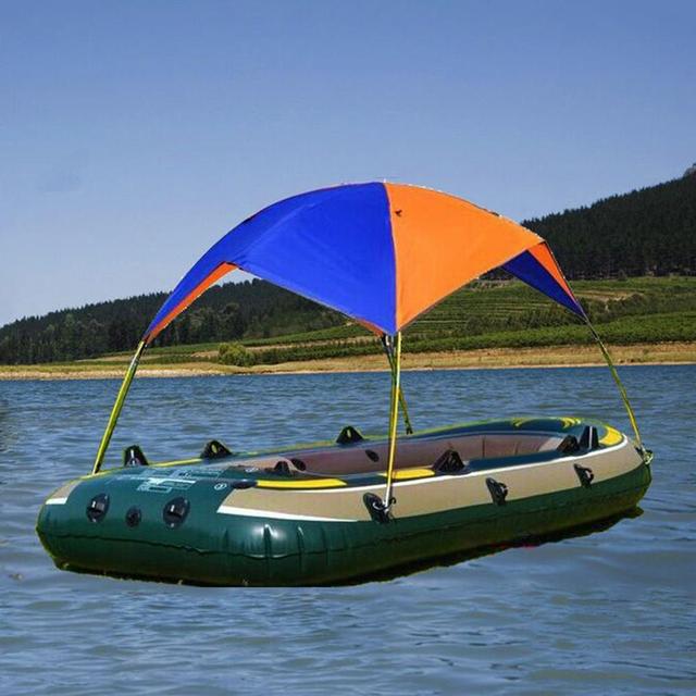 Ponton Fishing kajak markizy Kit - parasolka składana, dodatkowa ochrona przeciwsłoneczna, idealna do żeglarstwa - 295*137*43CM - Wianko - 7