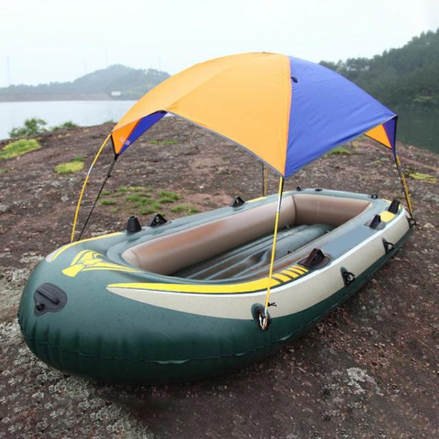 Ponton Fishing kajak markizy Kit - parasolka składana, dodatkowa ochrona przeciwsłoneczna, idealna do żeglarstwa - 295*137*43CM - Wianko - 3