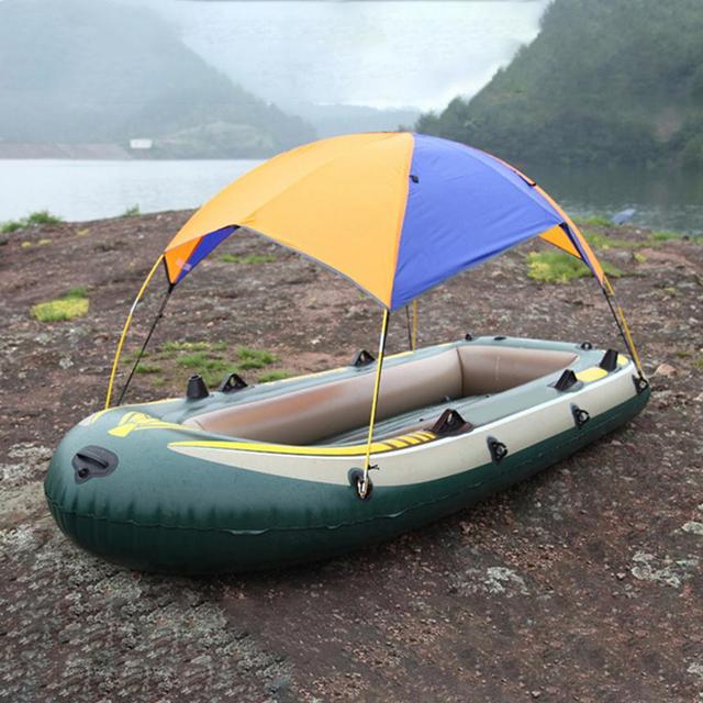 Ponton Fishing kajak markizy Kit - parasolka składana, dodatkowa ochrona przeciwsłoneczna, idealna do żeglarstwa - 295*137*43CM - Wianko - 1