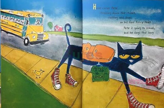 Pete the Cat: Zestaw 6 książek dla dzieci - Kocham moje białe buty i inne klasyki edukacyjne - Wianko - 6