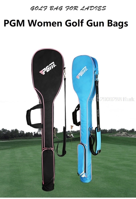 Torba na kluby golfowe PGM ultralekka z ulepszonym systemem składania, idealna do przenoszenia na ramię, zapewniająca przechowywanie i łatwy dostęp do pistoletów golfowych - Wianko - 1
