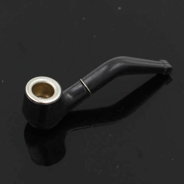 Rura cygaro papieros Vintage drewniana czarna fajka mini przenośna - prezent dla przyjaciela czy na rodzinne okazje - Wianko - 13