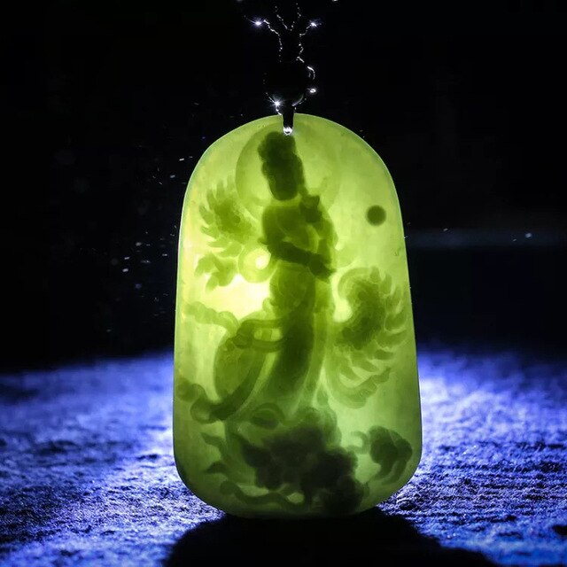 Oryginalny wisiorek Jade Pixiu - naturalny kamień, dzięki któremu masz szansę na szczęście - Wianko - 10