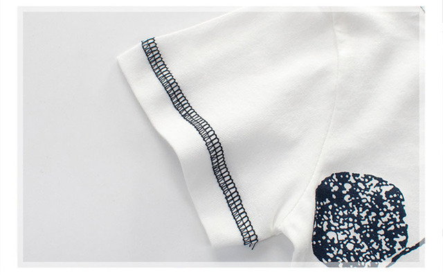 2020 Koszulki dla chłopców - odzież bawełniana, krótki rękaw, nowatorski design, nadruk z rekinem - wysoka jakość i niska cena - Wianko - 22