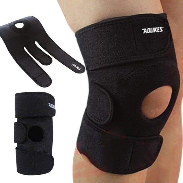 Aolikes ochraniacz na kolana - wsparcie i stabilizacja, regulowane, do sportów wspinaczkowych i koszykówki, przenośne - Wianko - 2