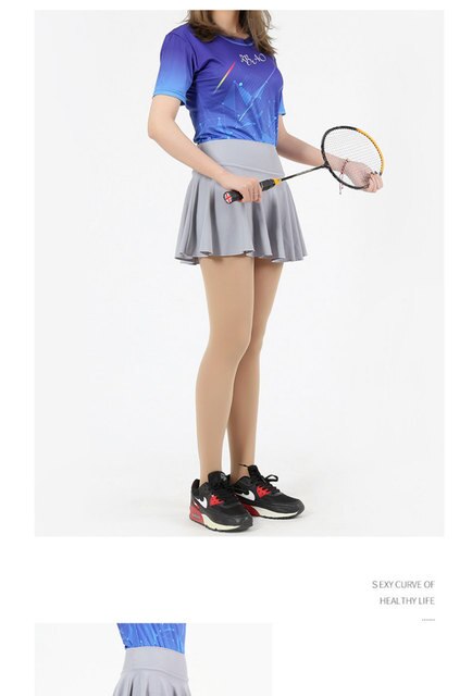 Letnie spodenki-spodnie siatkarskie dla kobiet w stylu tenisowym z kieszeniami i wysoką elastycznością Casual Run - Wianko - 4