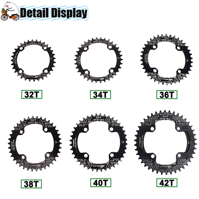 Korba MEROCA MTB 104BCD 170mm, pojedyncza tarcza 32/34/36/38T - Wianko - 9