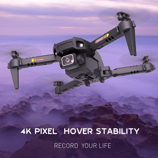 2021 Hj78 Mini Drone z kamerą 4k i 1080P HD, wifi FPV, wysokość utrzymania, składany Quadcopter RC, zabawki na urodziny - Wianko - 4