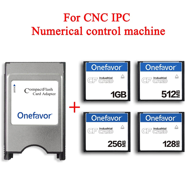 Karta pamięci do sterowania numerycznego IPC CNC - Flash 128mb, 256mb, 512mb, 1GB, 2GB, 4GB - Wianko - 1