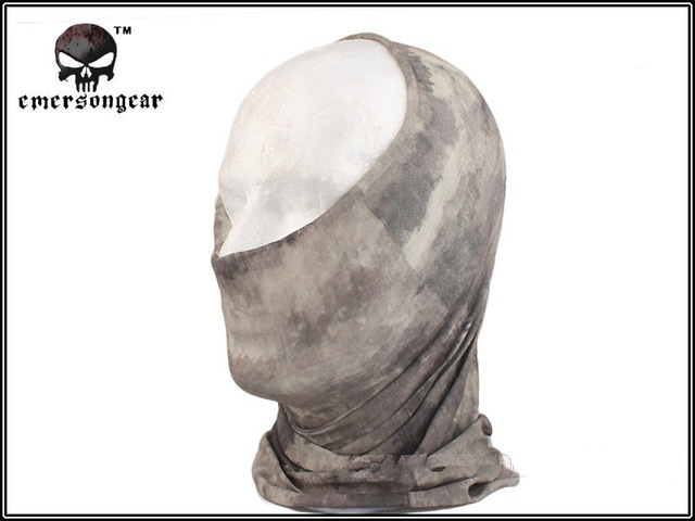 Szybkoschnący wielofunkcyjny szalik osłona przed wiatrem i maska przeciwpyłowa Emerson, kamuflaż wojskowy, idealny do polowania - Wianko - 2