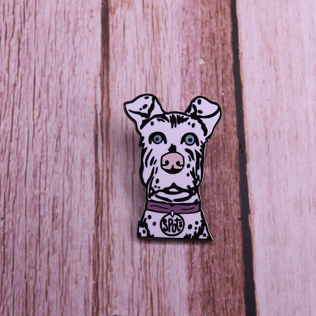 Broszka Miejsca pin Wes Anderson - broszka inspirowana filmem Wyspa psów, uroczy prezent dla miłośników zwierząt - Wianko - 3