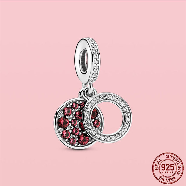 Kolczyki kółka 925 Sterling Silver Pendiente Hoop dla kobiet z elementami DIY Charms - Wianko - 29