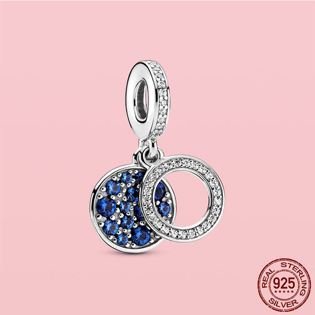 Kolczyki kółka 925 Sterling Silver Pendiente Hoop dla kobiet z elementami DIY Charms - Wianko - 31