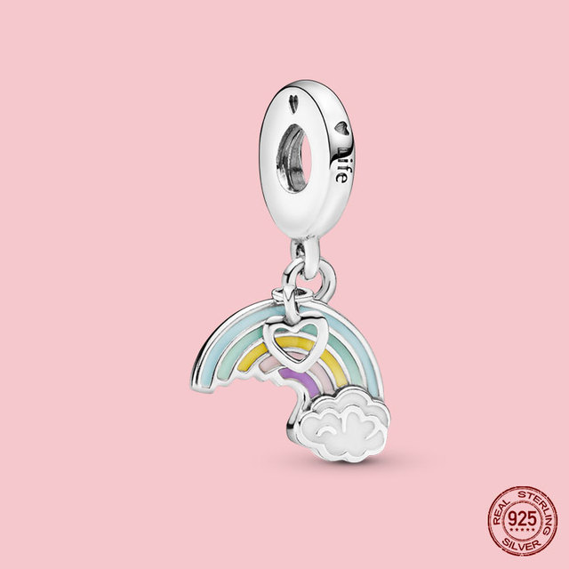 Kolczyki kółka 925 Sterling Silver Pendiente Hoop dla kobiet z elementami DIY Charms - Wianko - 25