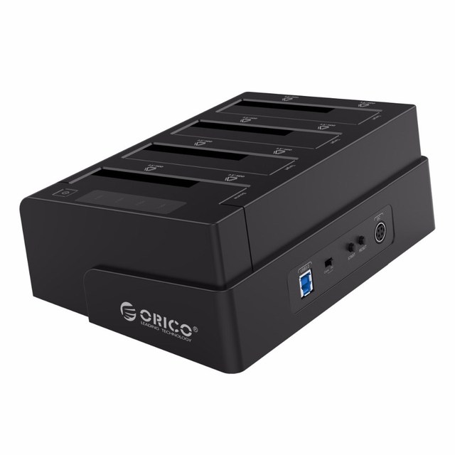 Obudowa dysku twardego ORICO 2/4 Bay z trybem Offline Clone, SATA na USB 3, dla 2.5/3.5 calowego dysku twardego - Wianko - 1