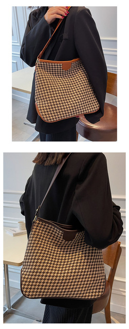 Luksusowa moda: Projektantka torba na ramię 2021 dla kobiet, proste płóciennego wzoru - Wianko - 23