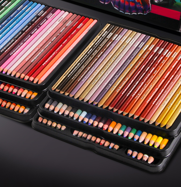 Zestaw 72 150 kredki Prismacolor miękki rdzeń ołówek artystyczny- Profesjonalne kredki artystyczne Colores Crayon De Couleur - Wianko - 22