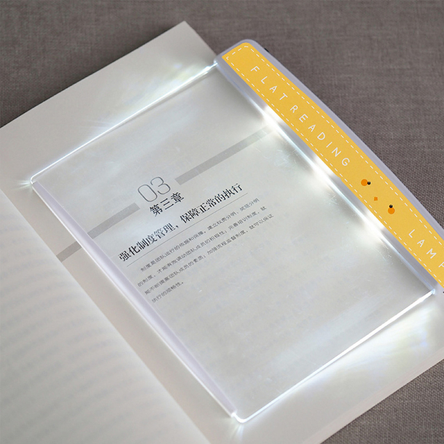 Nowy Panel oświetleniowy LED do czytania - ochrona oczu, bezprzewodowa, podróżna, płaska - Wianko - 6