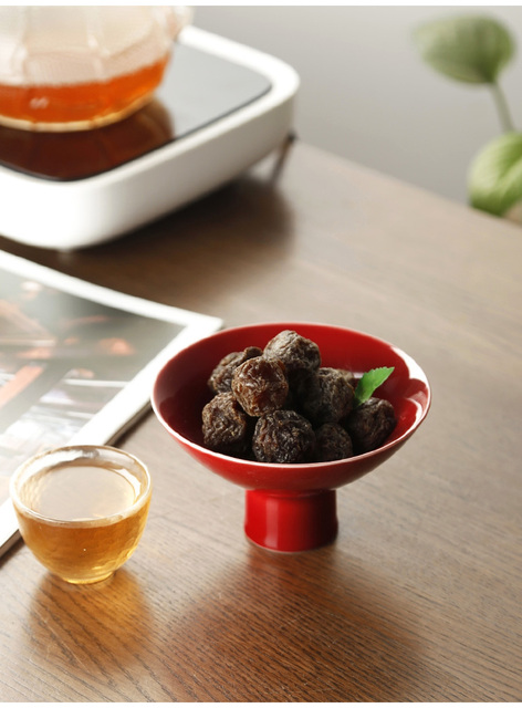 Talerz na przekąski ceramiczny wysokiej jakości, chiński, nowoczesny, do podawania ciast, owoców i przekąsek na stolikach, biurkach i w restauracjach - Wianko - 8