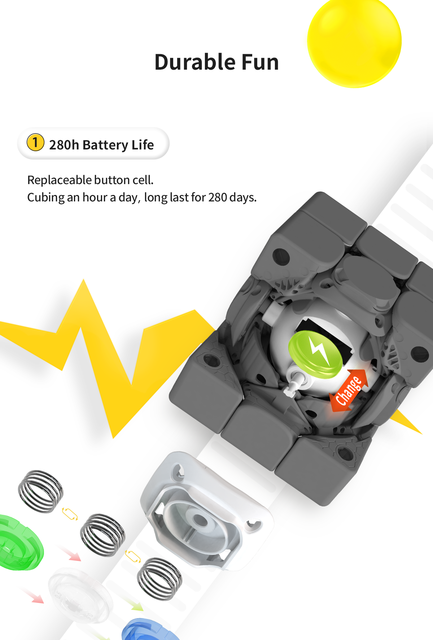 GAN356i carry - Magiczna kostka 3x3x3 z magnesami, szybkość zawodowa, aplikacja stacyjna GANS Cube - Puzzle dla dzieci - Wianko - 13