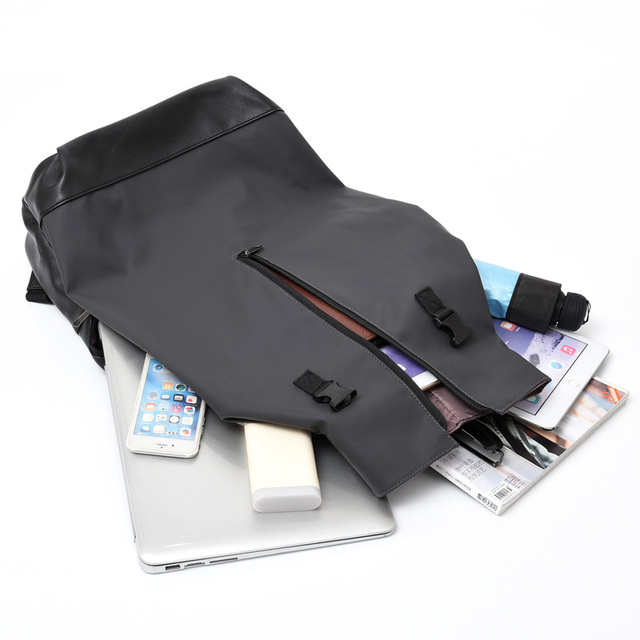 Plecak podróżny męski o dużej pojemności z przegrodą na laptopa oraz portem USB - Wianko - 33