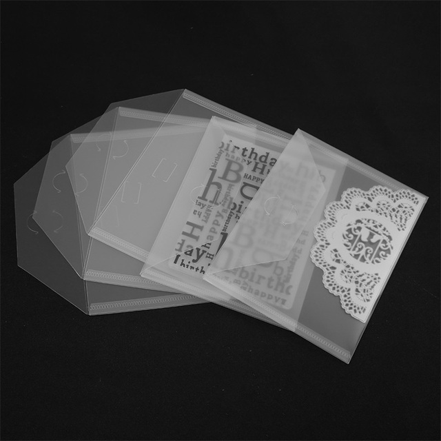 Duży plastikowy pokrowiec na 10 znaczków i karty, idealny do przenoszenia i przechowywania - Wianko - 3