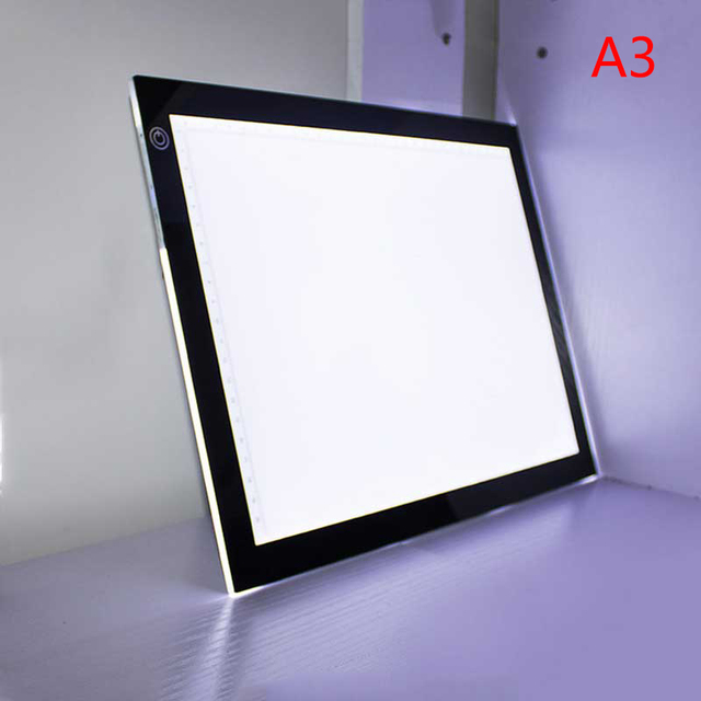 Kompaktowy cyfrowy tablet LED A3/A4/A5 USB do tworzenia grafiki i kopiowania - Wianko - 3