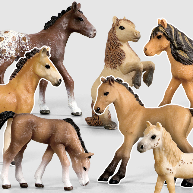 Figurka akcji model koń do zabawy i kolekcji dziecięcych z PVC - Wianko - 2