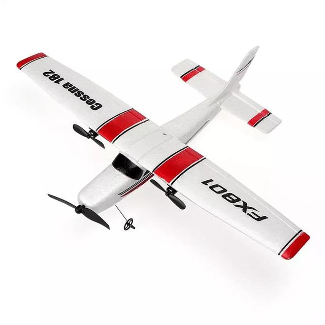 Samolot RC FX801 EPP piana, zdalnie sterowany z gyro, 2.4G 2CH RTF, skrzydła samolotu pilot, zabawka dla chłopców - Wianko - 3