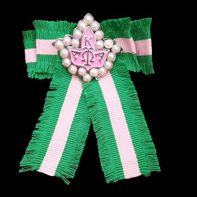 Broszka z perłą w kształcie greckiego liścia klonu, ozdobiona muszką Sorority - stylowa biżuteria damska - Wianko - 7