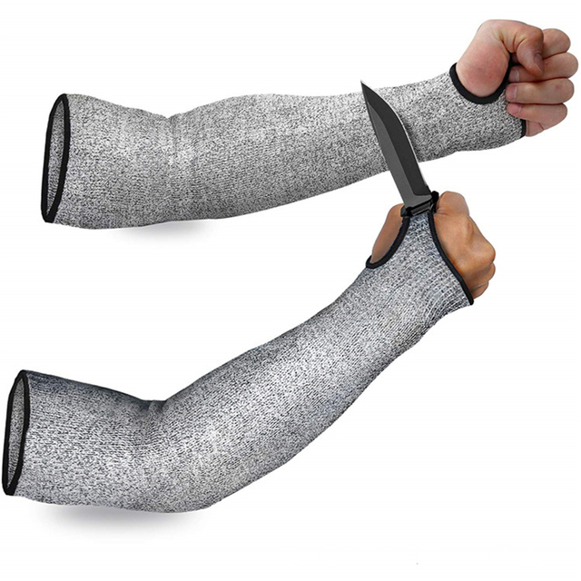 Rękaw ochronny na ramię HPPE Cut Arm - poziom 5, odporny na przebicie, wysoka jakość - Wianko - 17