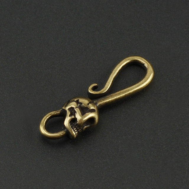 Mini brelok w kształcie litery U z mosiądzu wieszak na klucze DIY - Wianko - 10
