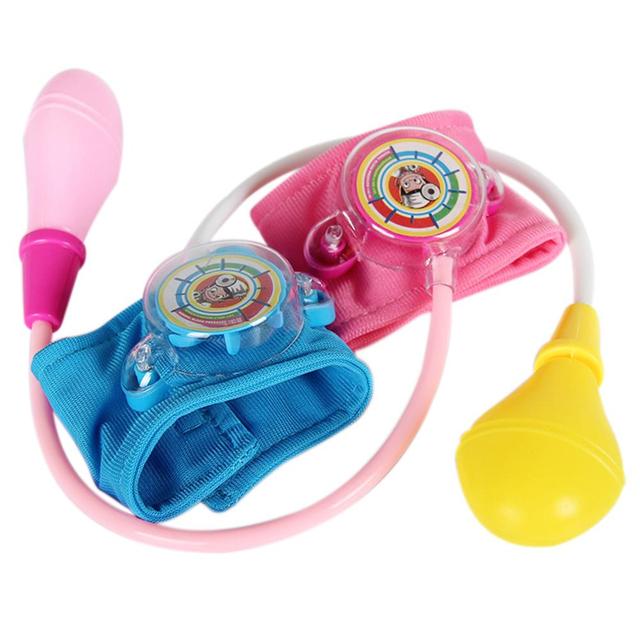 Zabawka edukacyjna dzieci zestaw do pomiaru ciśnienia krwi i symulacji stetoskopu - Wianko - 2