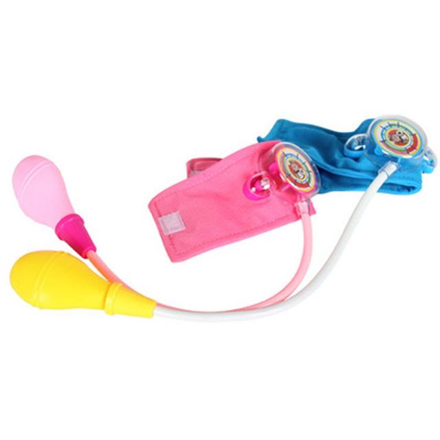 Zabawka edukacyjna dzieci zestaw do pomiaru ciśnienia krwi i symulacji stetoskopu - Wianko - 7