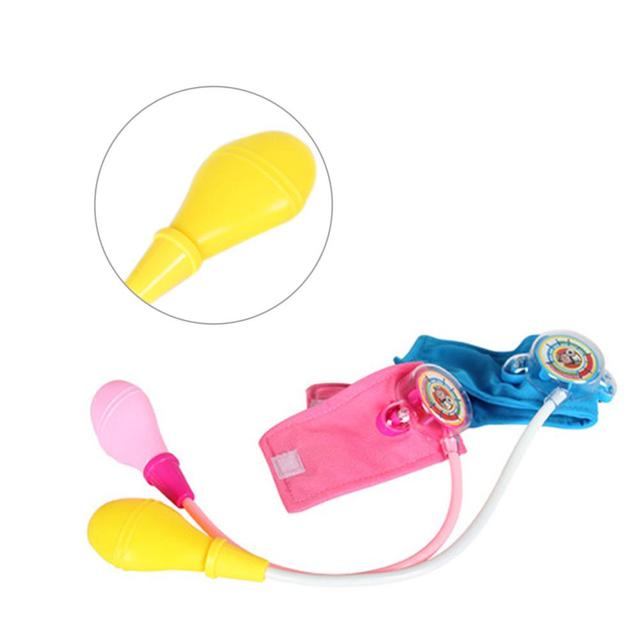 Zabawka edukacyjna dzieci zestaw do pomiaru ciśnienia krwi i symulacji stetoskopu - Wianko - 3