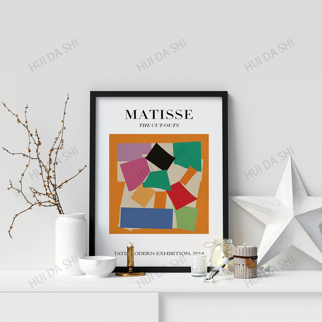 Matisse - Tate nowoczesny plakat Wall Art, Henri Matisse wycinanki - Wianko - 5