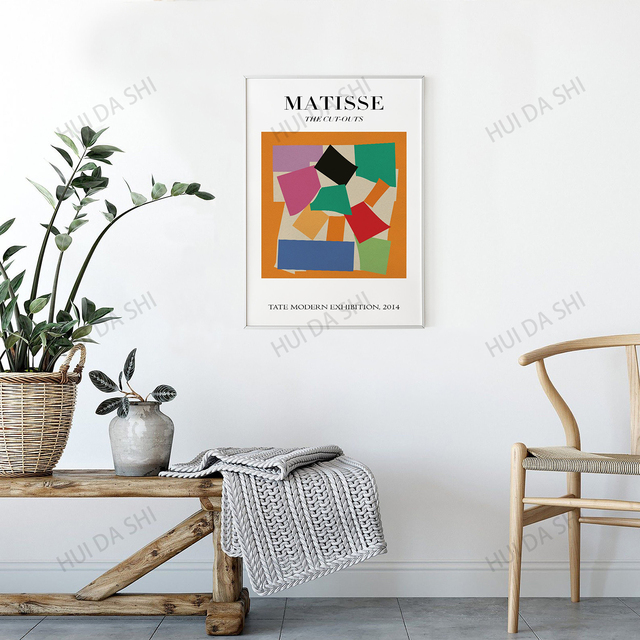 Matisse - Tate nowoczesny plakat Wall Art, Henri Matisse wycinanki - Wianko - 2