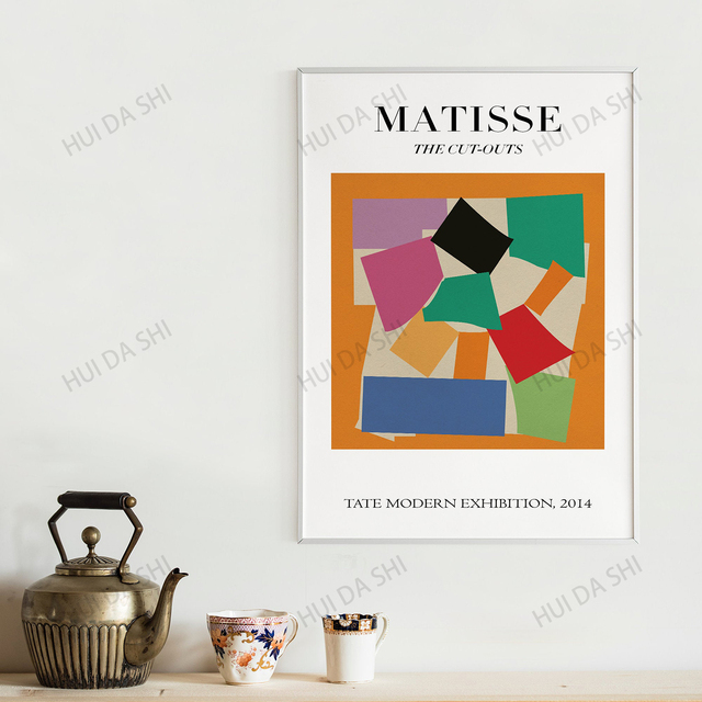 Matisse - Tate nowoczesny plakat Wall Art, Henri Matisse wycinanki - Wianko - 3