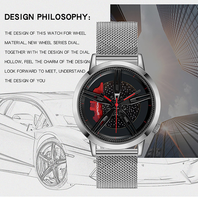 Zegarek męski mechaniczny automatyczny, świecący, z kołem personalizacji - Wianko - 8