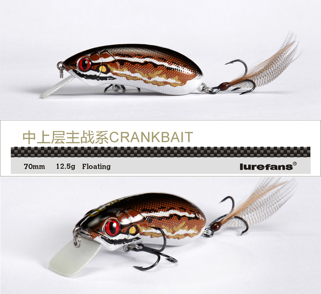 Przynęta Crankbait Jerk Lurefans CC70 pływająca 70mm 13g Sea Bass fałszywa twarda przynęta karpia błystka Wobbler Set - Wianko - 18